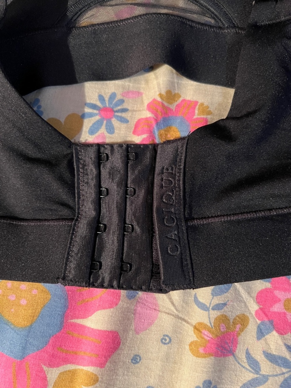 Cacique Smooth Wireless Bra - Black - Picture 3 of 6